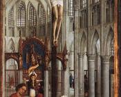 罗吉尔凡德韦登 - Seven Sacraments Altarpiece-Central Panel